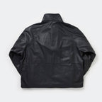TECH SYNTHETIC SKIN WINDBREAKER JACKET #BLACK [BJ-40025W]
