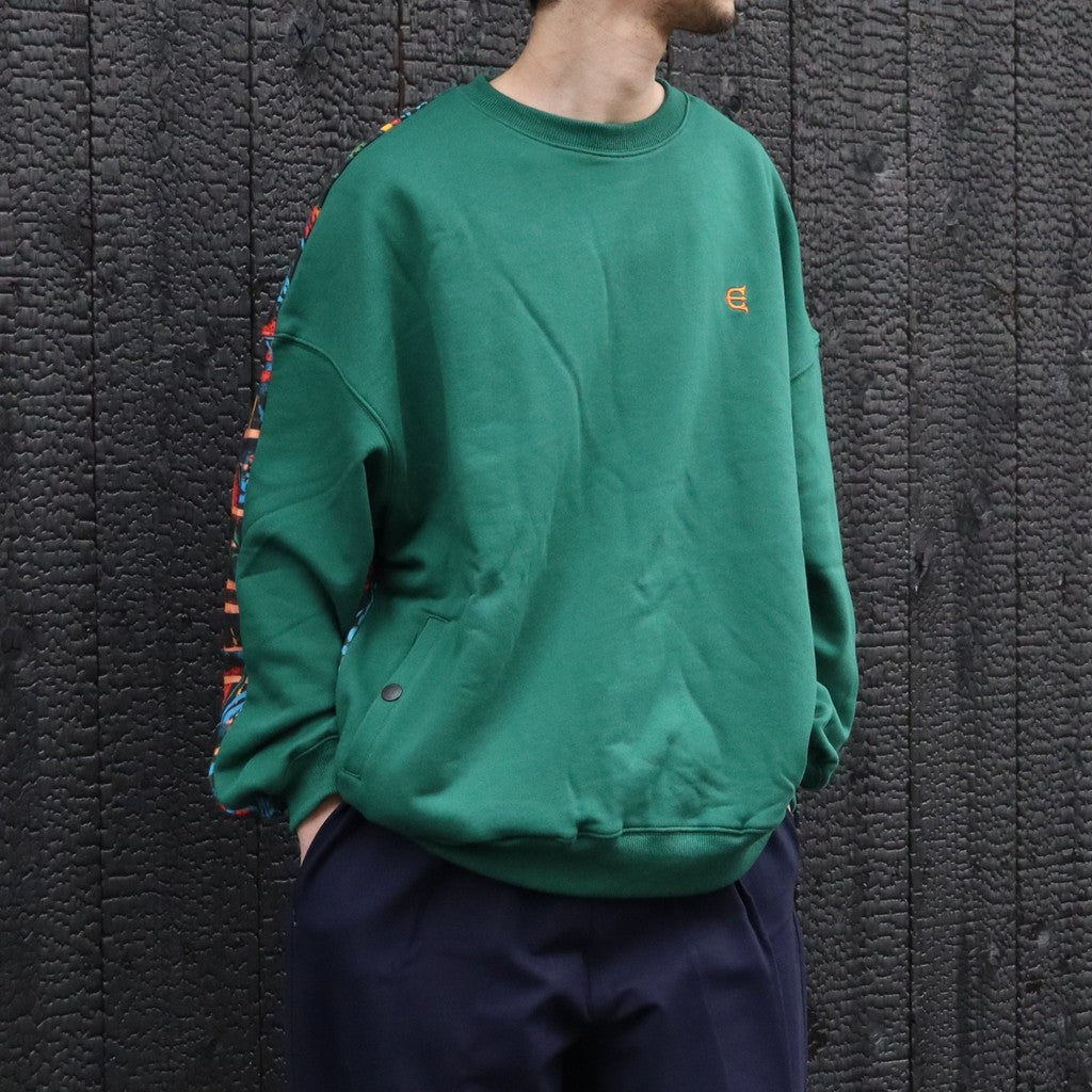 JULIEN CARD CREWNECK #Green [26SS-SW01]