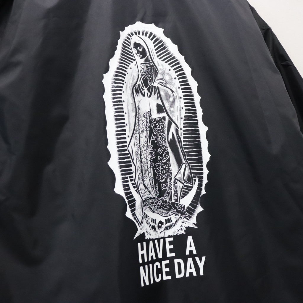 COACH JACKET ( TYPE-1 ) #BLACK/WHITE [26FWE-WMO-BL06]