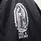 COACH JACKET ( TYPE-1 ) #BLACK/WHITE [26FWE-WMO-BL06]