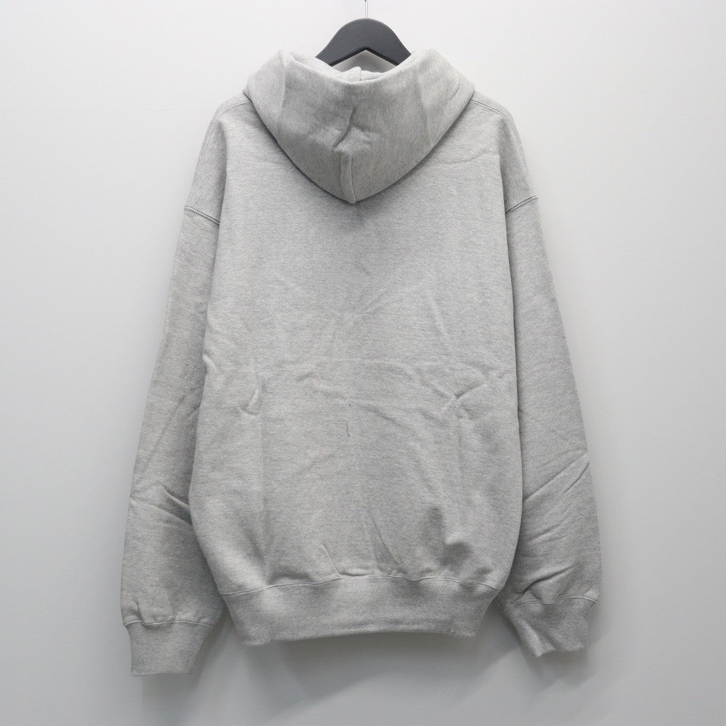HEAVY WEIGHT PULLOVER HOODED SWEAT SHIRT #GRAY [25FWE-WMC-SS02]_