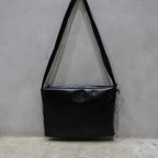 TECH LEATHER BIG SHOULDER TOTE #BLACK [FLE36251B0001]