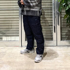 REGULAR STRAIGHT DOWN PANTS #D-NAVY [TAION-131RS]