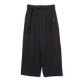 WATERPROOF TECH WOOL WIDE PANTS #Stripe [FPA03252U0009]