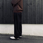 P1-T Black Pants-Tapered #Black [GOOPI-26SS-JUL-03]