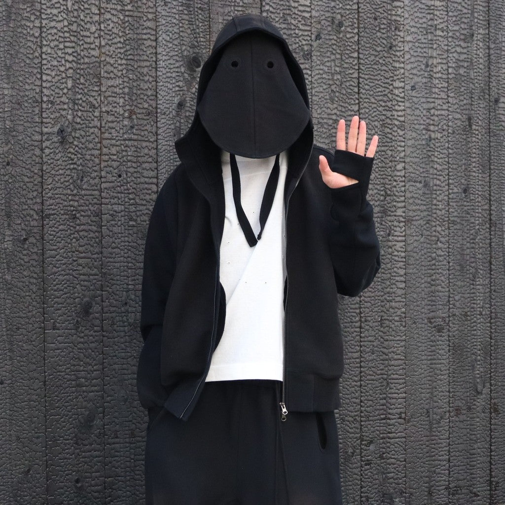GWAI MASK HOOD #BLACK [JI-26SS-SW01]