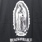 WASHED HEAVY WEIGHT CREW NECK T-SHIRT ( TYPE-1 ) #BLACK/WHITE [26SSE-WMT-WT01]