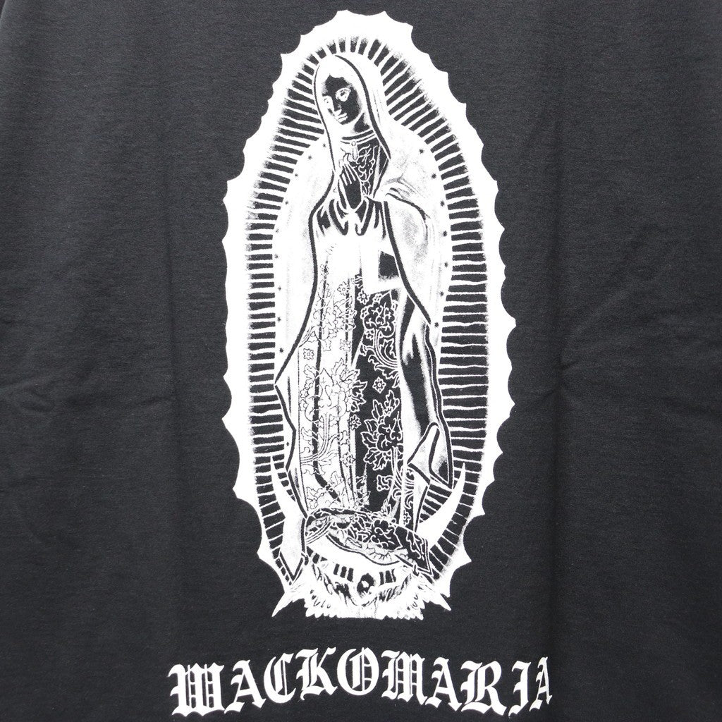 WASHED HEAVY WEIGHT CREW NECK T-SHIRT ( TYPE-1 ) #BLACK/WHITE [26SSE-WMT-WT01]