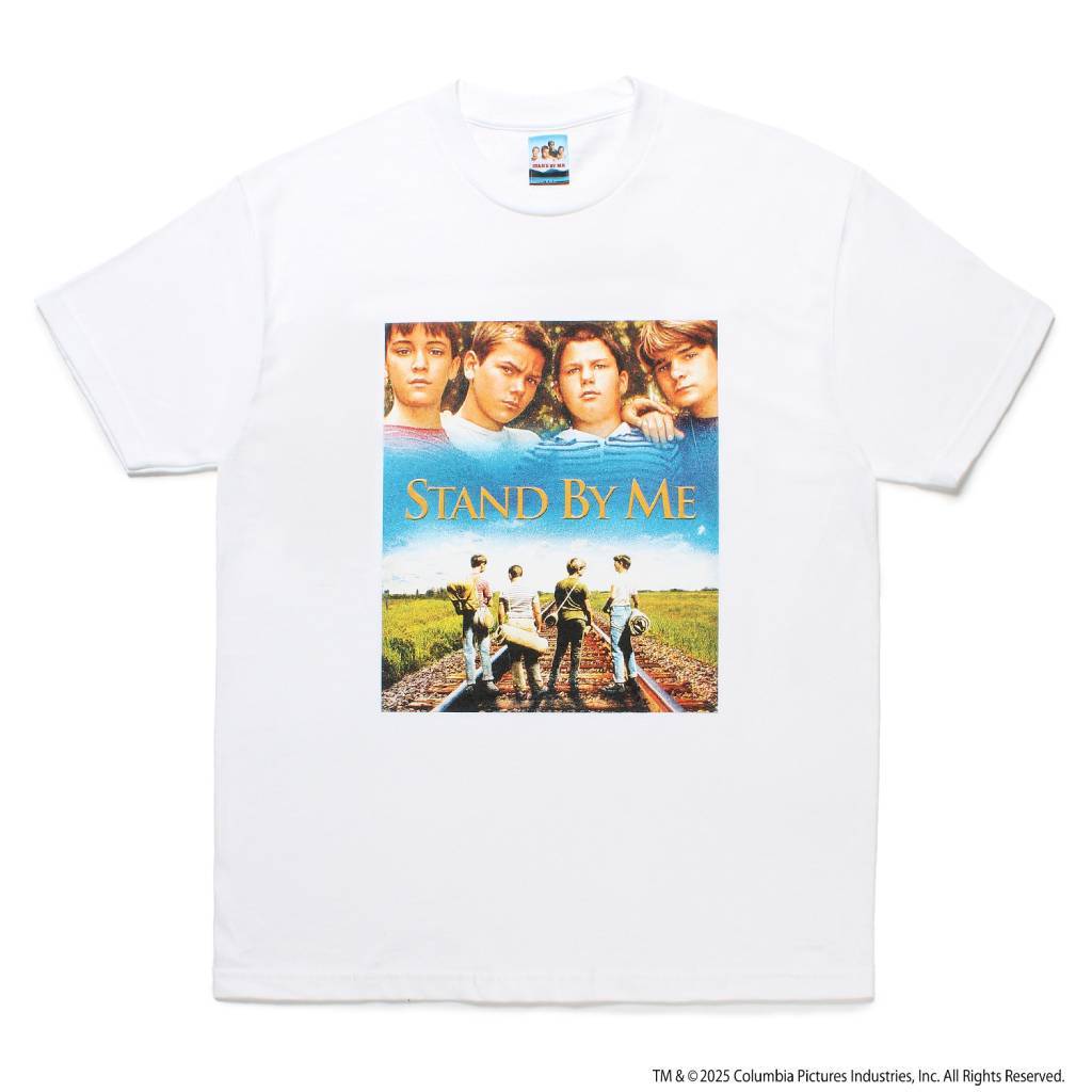 STAND BY ME | CREW NECK T-SHIRT ( TYPE-2 ) #WHITE [SBM-WM-TEE02]