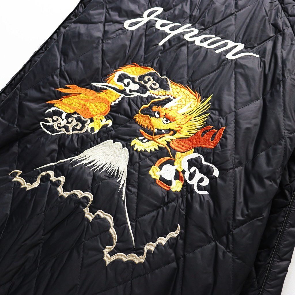 REVERSIBLE 「SKAJAN」 DOWN JACKET #BK×BK [TAION-JK04JS-N1]