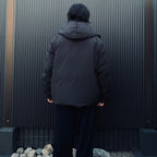 TECH 2WAY CADET DOWN PARKA #BLACK [BW-42026W]