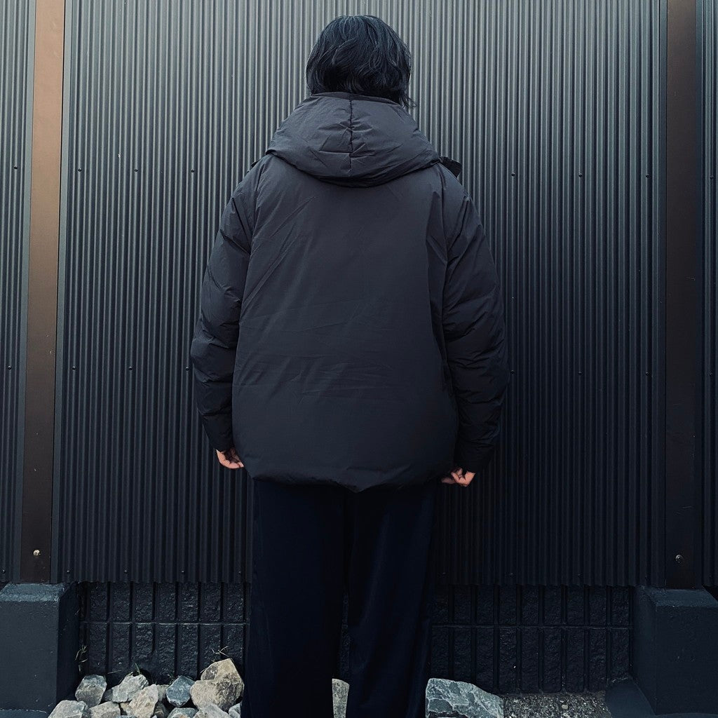 TECH 2WAY CADET DOWN PARKA #BLACK [BW-42026W]