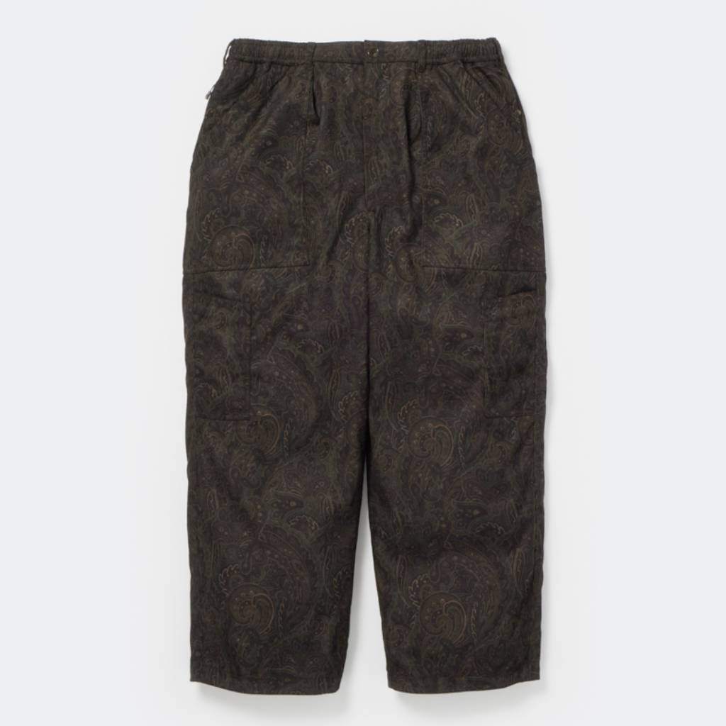 TECH MECHANICS PANTS CORDUROY PAISLEY #D.BROWN [BP-44026W]