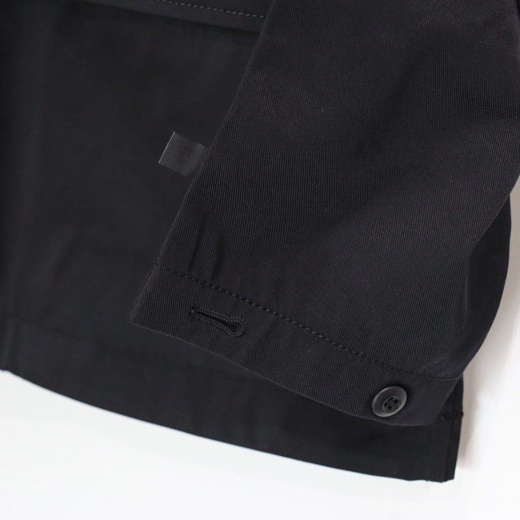 TECH LOOSE 2B JACKET TWILL #BLACK [BJ-56025]