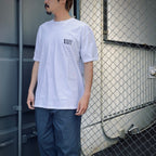 水洗重磅圓領T卹（第3型）#白色 [25SS-WMT-WT03]