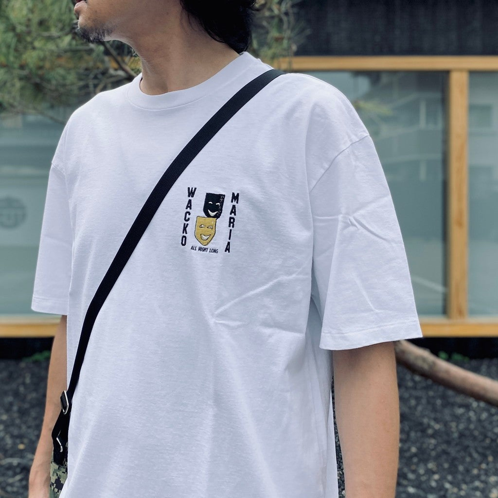 WASHED HEAVY WEIGHT CREW NECK T-SHIRT ( TYPE-13 ) #WHITE [26SS-WMT-WT14]