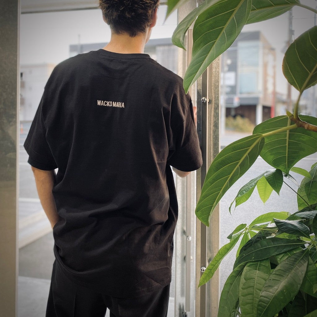 THE DARK KNIGHT TRILOGY | CREW NECK T-SHIRT ( TYPE-2 ) #BLACK [TDKT-WM-TEE02]