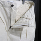 TWILL BOHEMIAN PANTS #WHITE [24SS-B06]