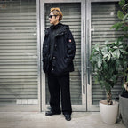 OVERDYE ADJUSTMENT COAT #BLACK [CES26JK06]