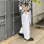 BAKER BAGGY SLACKS #SAX [SU23-B06]