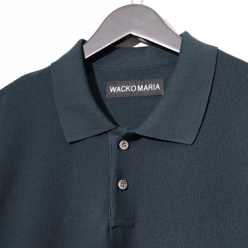 KNIT POLO SHIRT #D-GREEN [26SS-WMK-KN06]