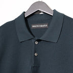 KNIT POLO SHIRT #D-GREEN [26SS-WMK-KN06]