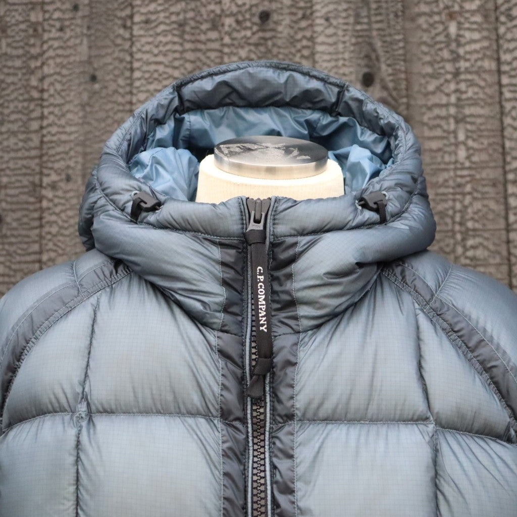 D.D. SHELL HOODED DOWN JACKET #871 ORION BLUE [21CMOW702A -26FWM]
