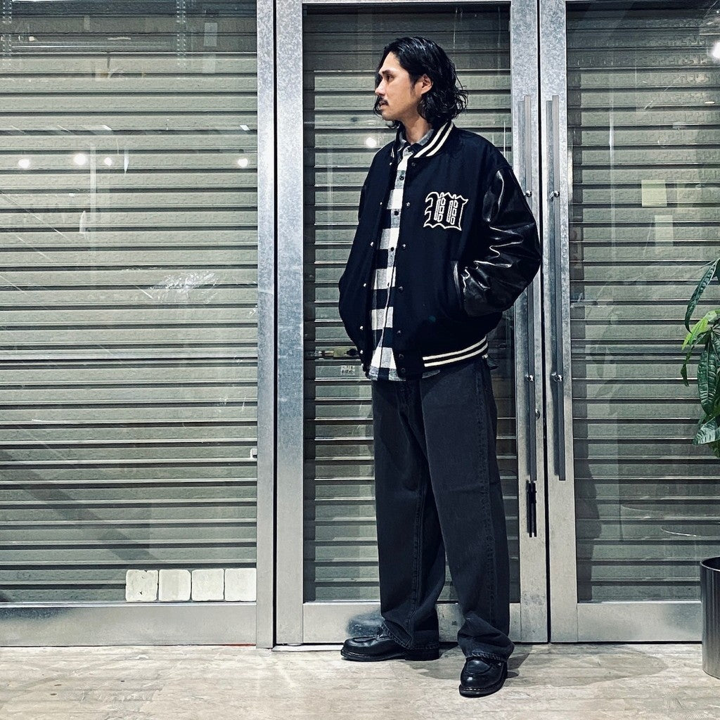 WTAPS 24FW BC VARSITY JACKET BLACK Mサイズ WTAPS 24FW BC VARSITY JACKET BLACK Mサイズ