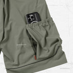 "LM-S01" G-輕便實用短褲 #SAGE [GOOPI-24SS-AUG-01]