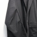 TECH LOOSE 2B JACKET FLANNEL #CHARCOAL [BJ-32026W]