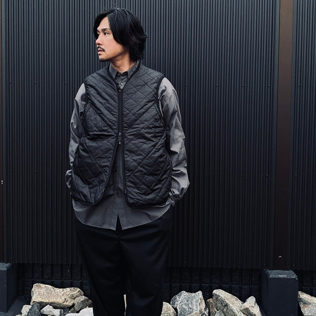 TECH BRITISH HUNTER FUR VEST #BLACK [BJ-51026W]