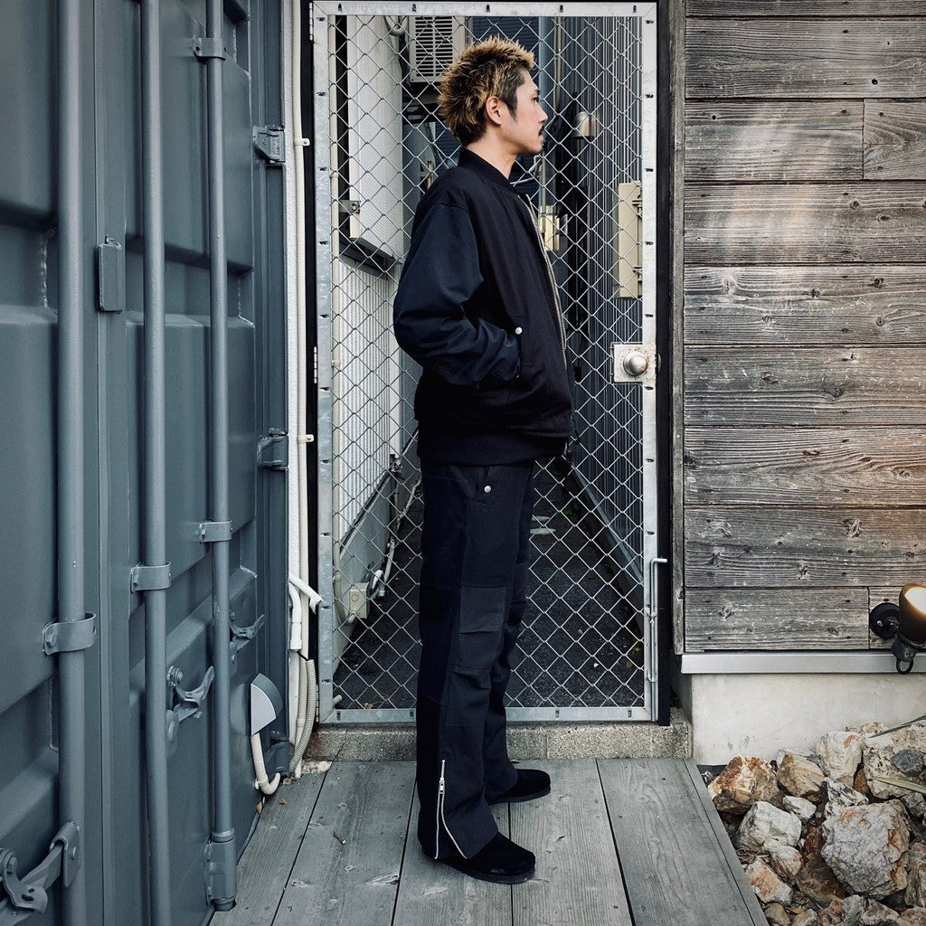 BARBARIAN FLIGHT JACKET #BLACK [RJ2501001]