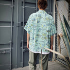 HAWAIIAN SHIRT S/S ( TYPE-2 ) #MINT [25SS-WMS-HI02]