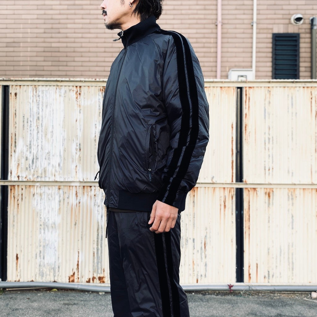 TRACK NYON DOWN JACKET & PANTS (上下セット) #BK（LINE/BLACK） [TAION-JK13JS / TAION-PT13JS]
