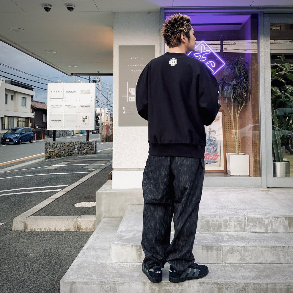 NIKOLA PAINTER 牛仔布 #黑色 [25SS-B03]