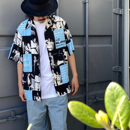 BLUE NOTE | HAWAIIAN SHIRT S/S -TYPE 3- #ONE [BLUENOTE-WM-HI03]