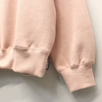 MIDDLE WEIGHT CREW NECK SWEAT SHIRT #PINK [26SS-WMC-SS08]