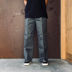 DICKIES | PLEATED TROUSERS #CHARCOAL [26FW-WMP-DC01]