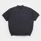 TECH KNIT POLO S/S #INK BLACK [BE-43026]