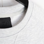 科技運動袖圓領上衣 灰色 [BE-50025]