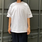 TECH DRAWSTRING S/S TEE #WHITE [BE-41024]