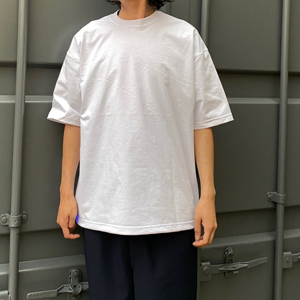 TECH DRAWSTRING S/S TEE #WHITE [BE-41024]