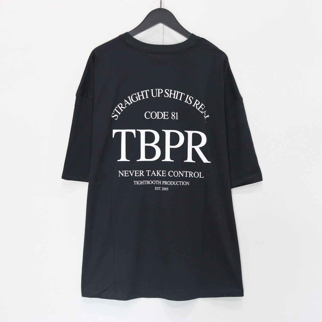 STRAIGHT UP S/S T-SHIRT - Quick Drying - #Black [SU25-T05]