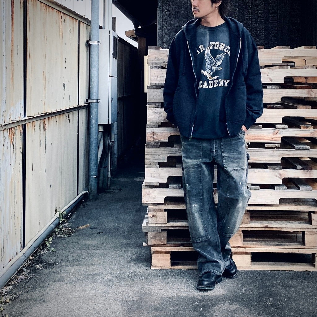 DUCK PAINTER PANTS AGED #AGED BLACK [BW252-DPP] – cocorozashi