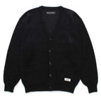 MOHAIR CARDIGAN ( TYPE-1 ) #BLACK [25SS-WMK-KN05]