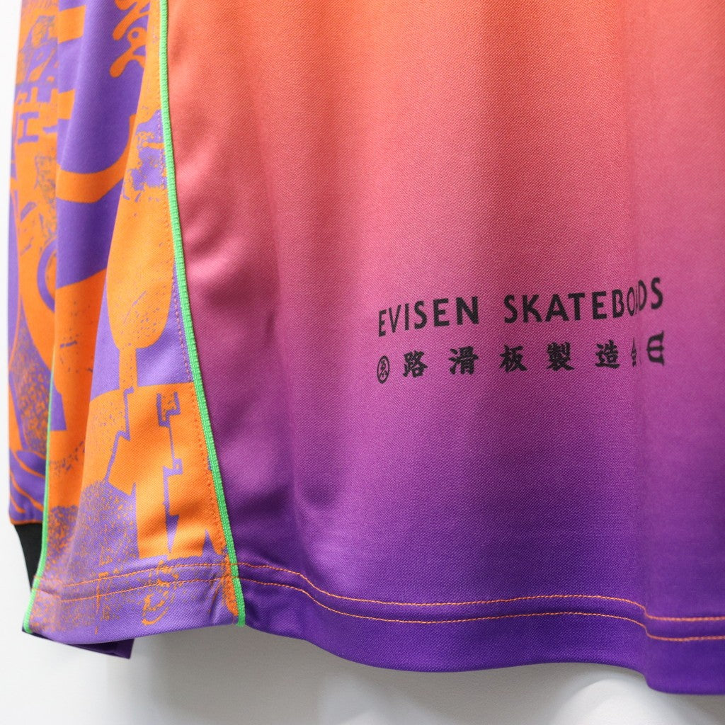 PHEASANT MOTO JERSEY #Orange/Purple [26SS-SW07] - cocorozashi 三重