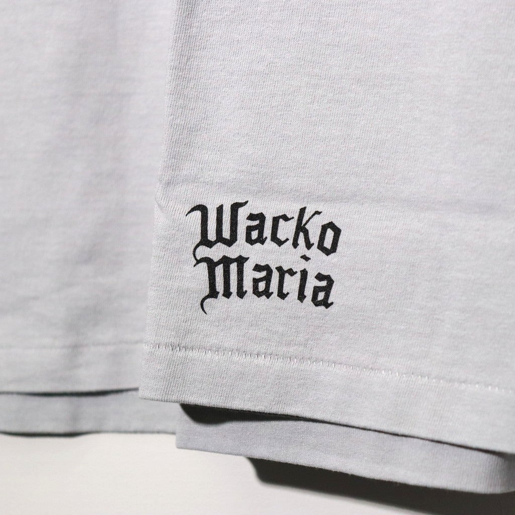 WASHED HEAVY WEIGHT CREW NECK T-SHIRT ( TYPE-1 ) #GRAY [26SS-WMT-WT02]