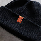 TAG BEANIE #BLACK [FW24-H10]