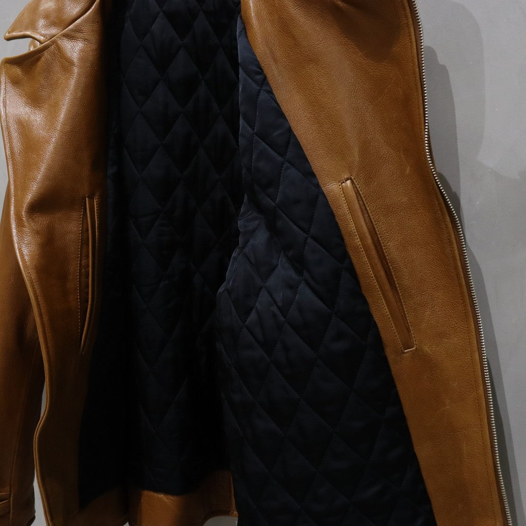 DOUBLE RIDERS LEATHER JACKET ( TYPE-1 ) #BROWN [24FW-WMO-BL03]