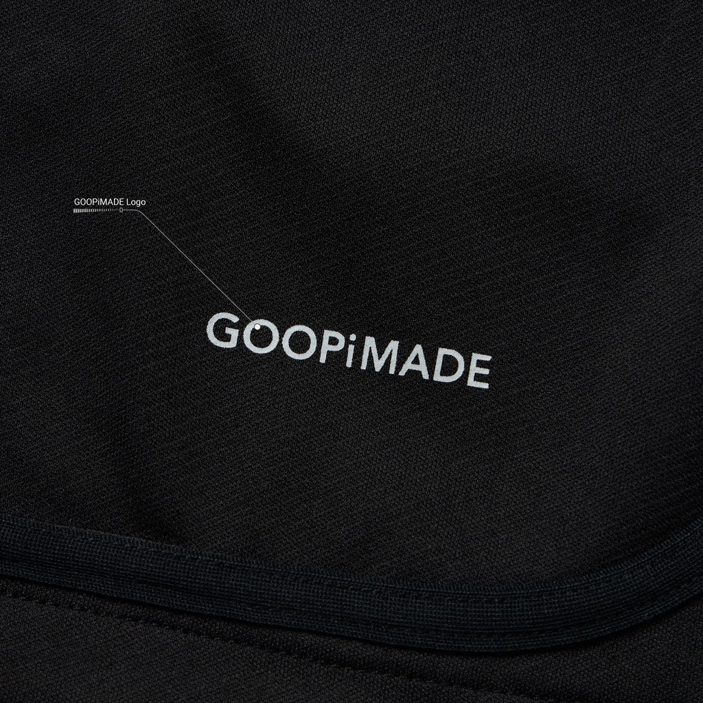 "Rve-S3" Riverside Track Shorts #純黑色 [GOOPI-24SS-AUG-04]